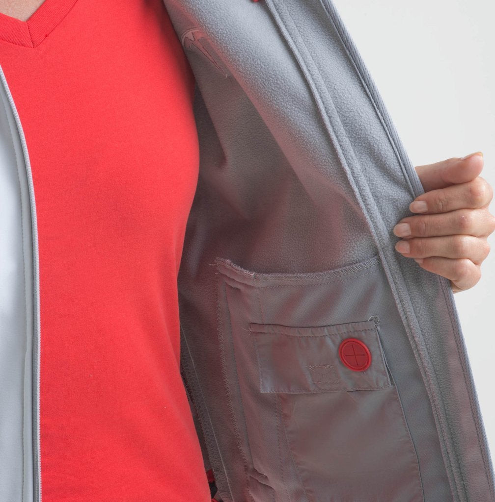 Women's White Corp Jacket