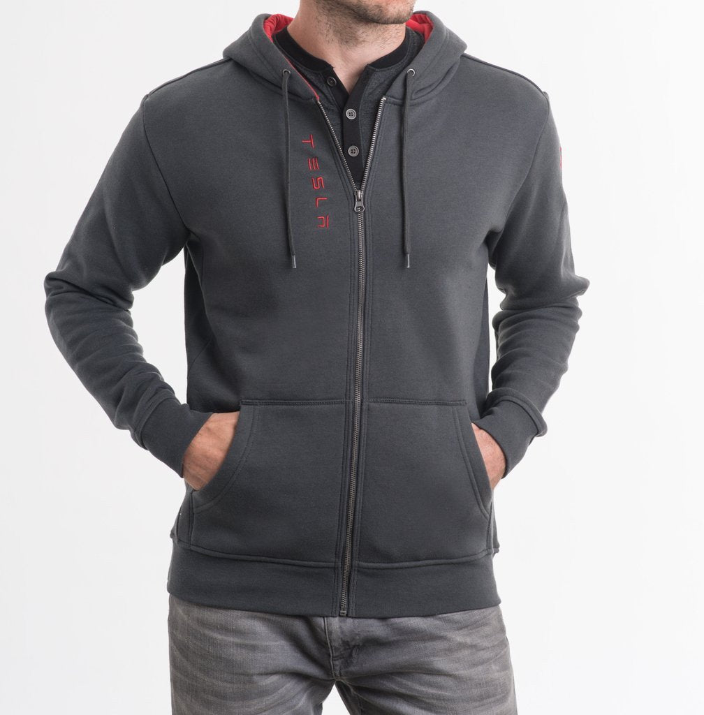 Men's Wordmark Hoodie, Gray