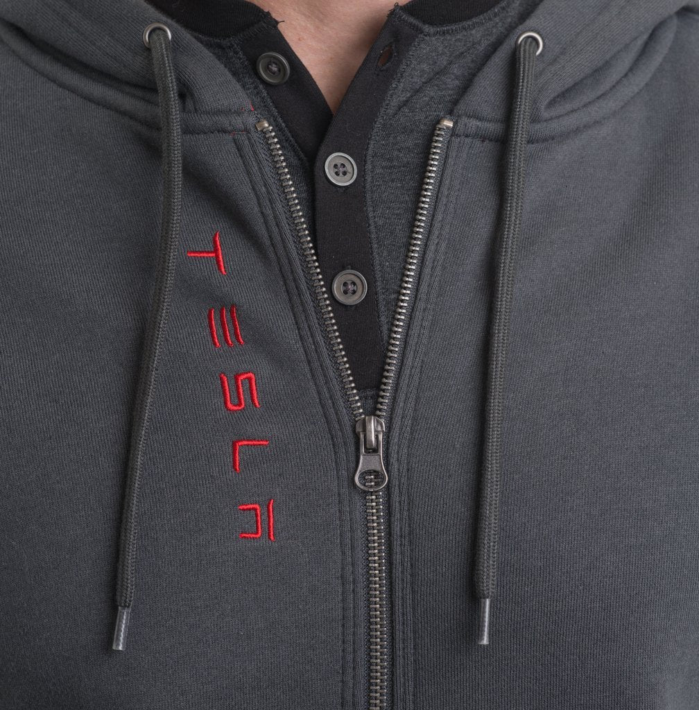 Men's Wordmark Hoodie, Gray