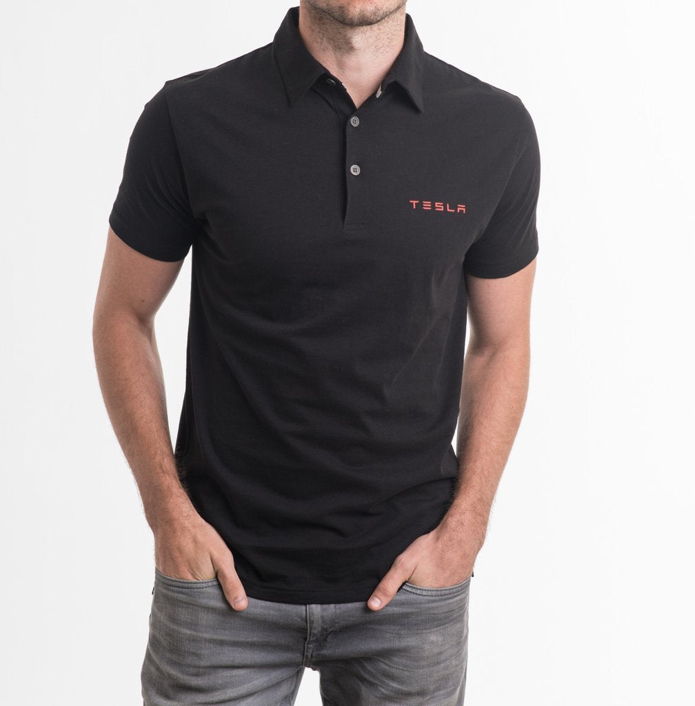 Men's Tesla Logo Polo