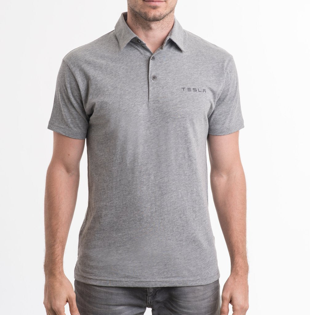 Men's Tesla Logo Polo