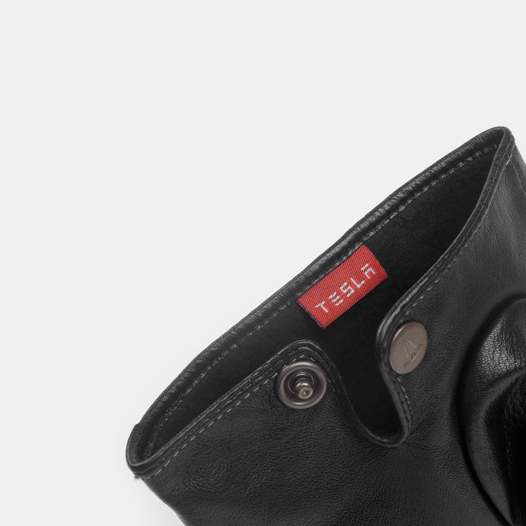 Men's Touch Screen Leather Driving Gloves