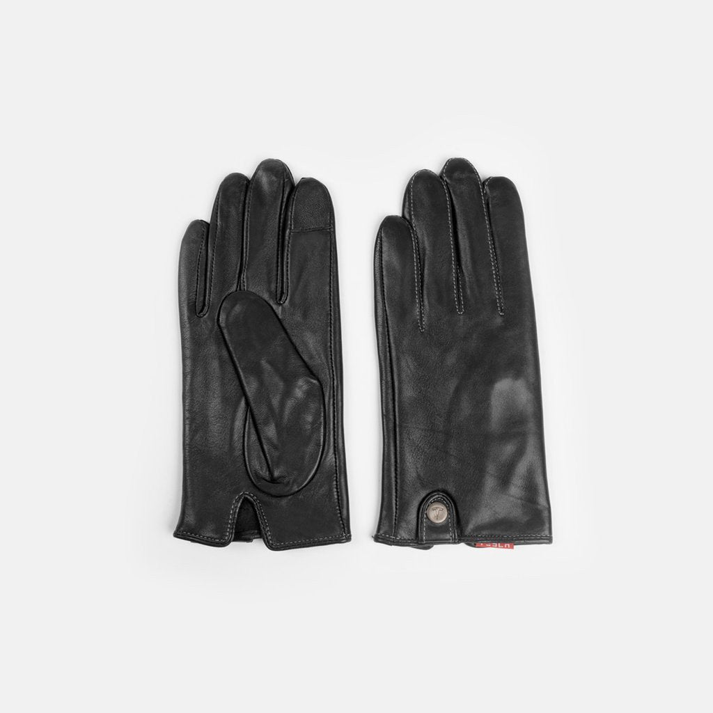 Women's Touch Screen Leather Driving Gloves