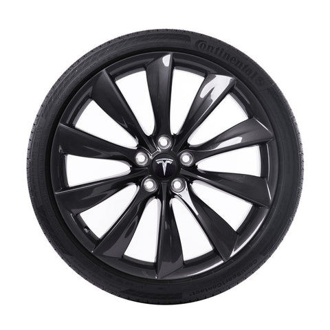 21" Turbine Wheel and Tire Package - Grey