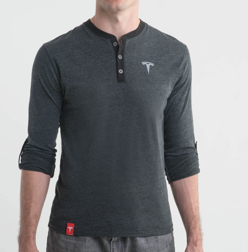 Men's Long Sleeve Henley