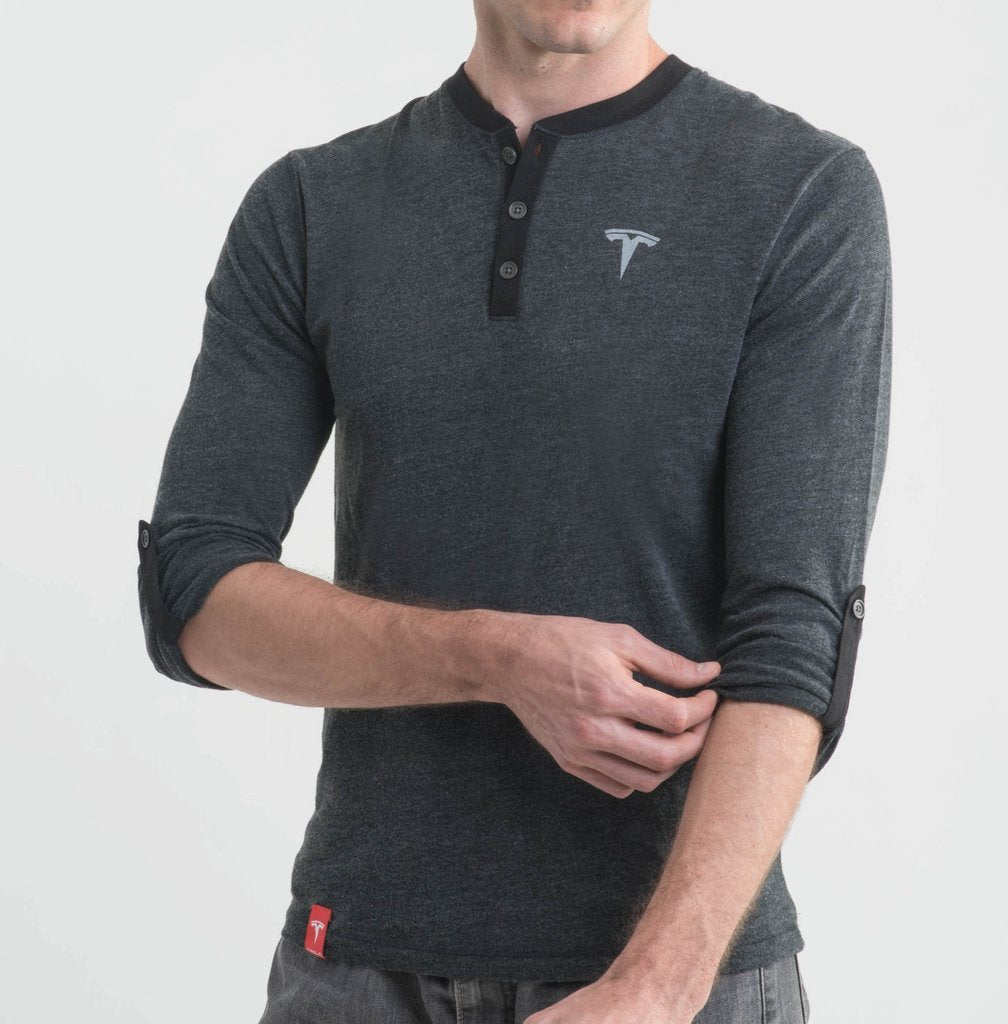 Men's Long Sleeve Henley