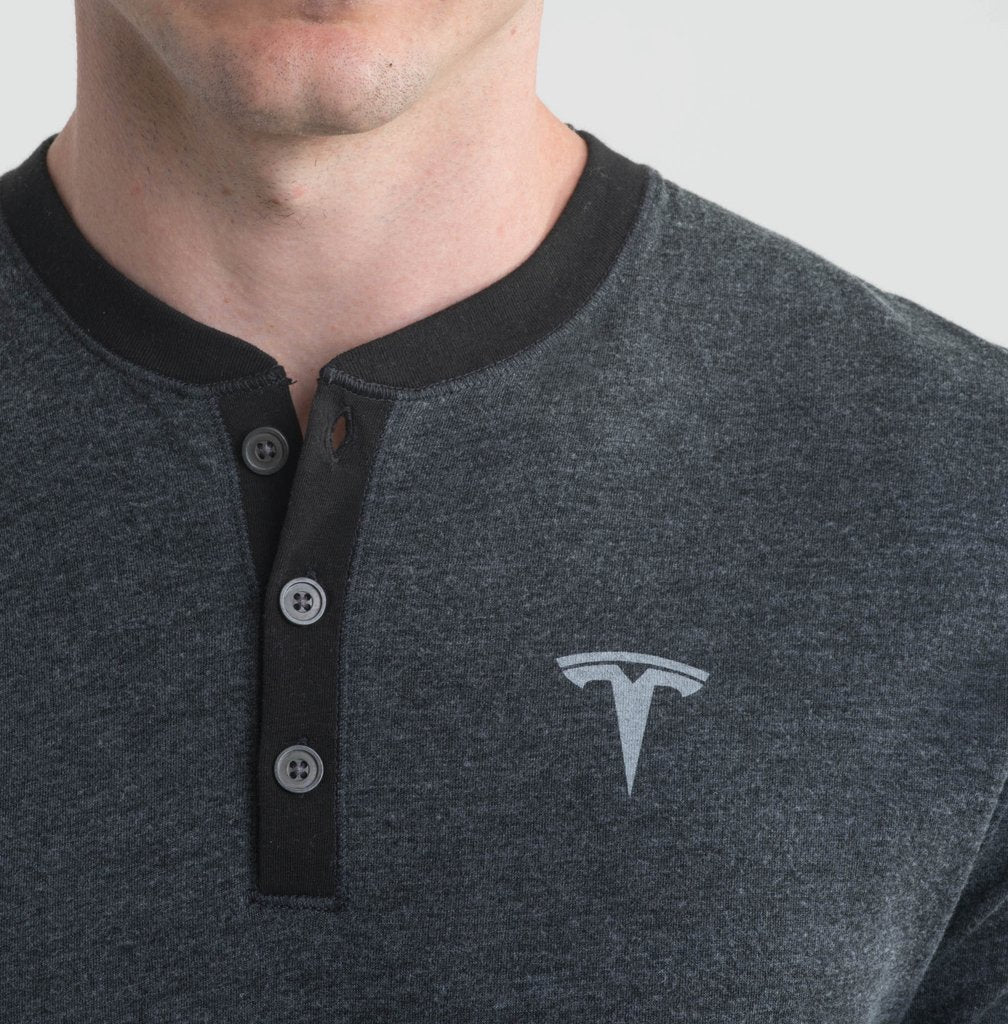 Men's Long Sleeve Henley