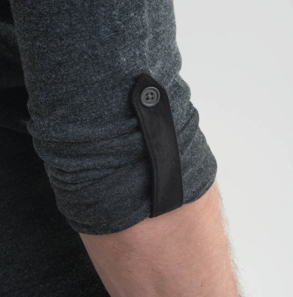 Men's Long Sleeve Henley